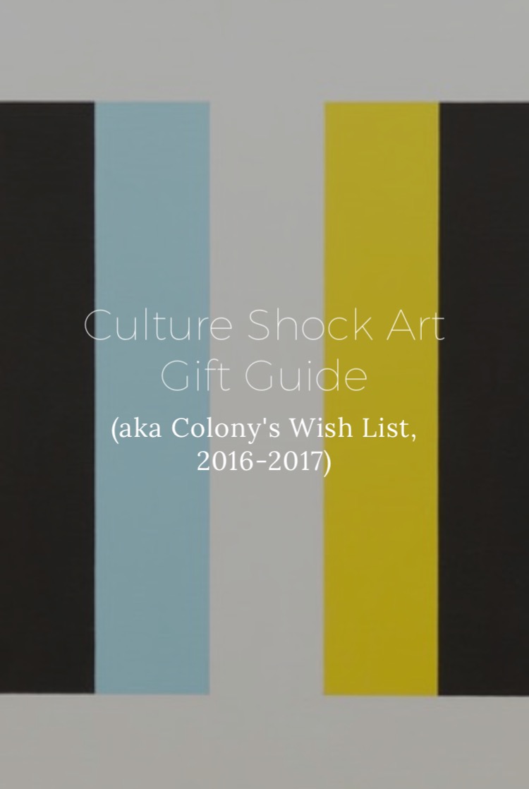 A Culture Shock Art Gift Guide